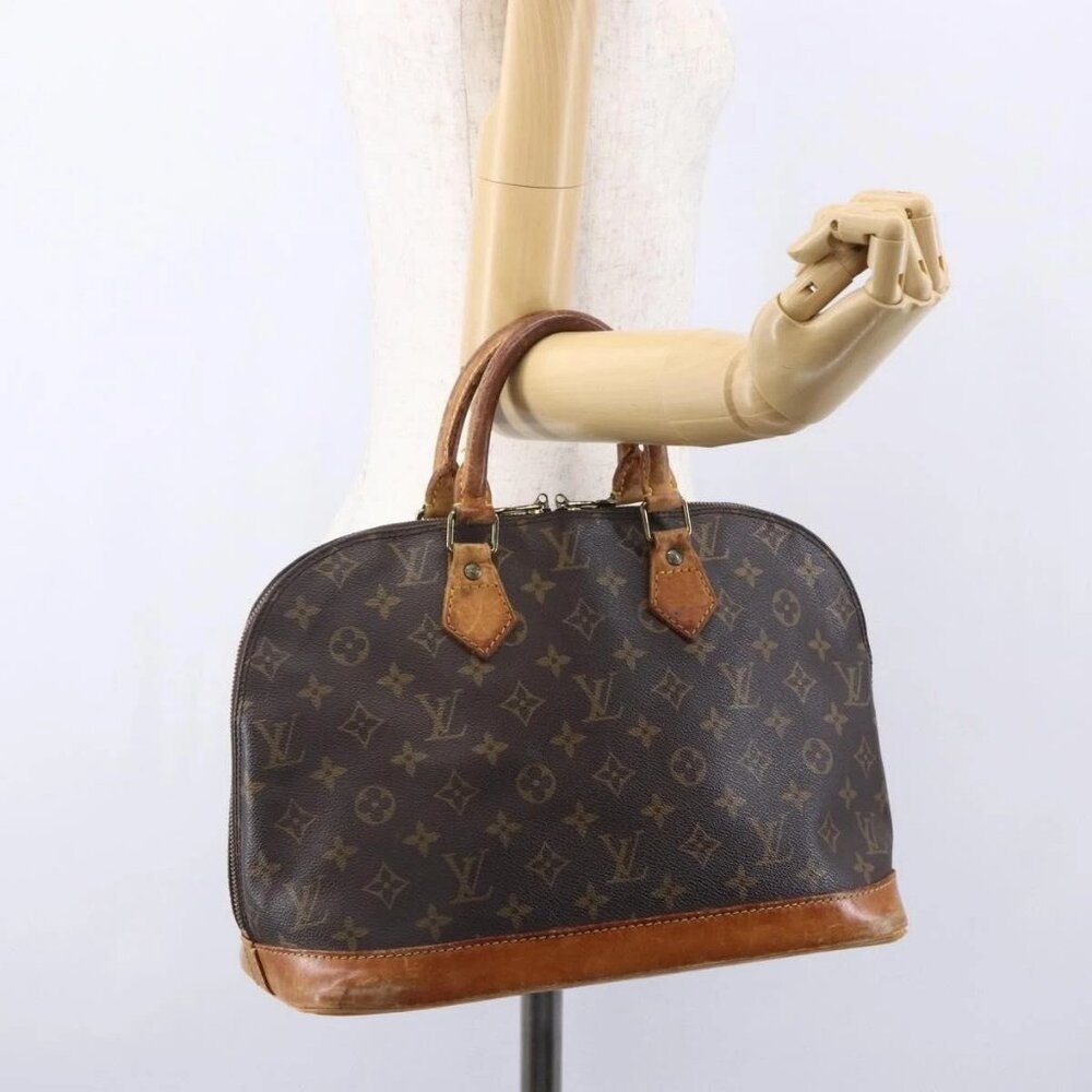 LOUIS VUITTON Monogram Alma Hand Bag M51130 LV Auth ka276 - Picture 15 of 16